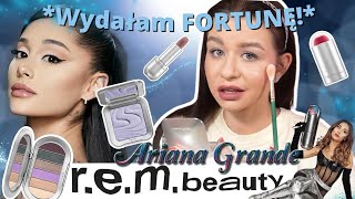 Wydałam FORTUNĘ na kosmetyki Ariany Grande! *BARDZO szczery test*