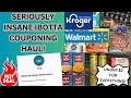 Seriously insane ibotta couponing haul  under 2 for everything  kroger and walmart haul 514