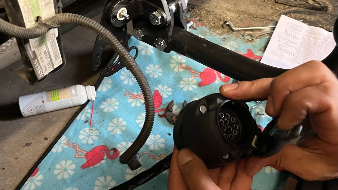 Nissan qashqai j10 Anhängerkupplung und E - Satz Nachrüsten / Montage / einfach einbauen