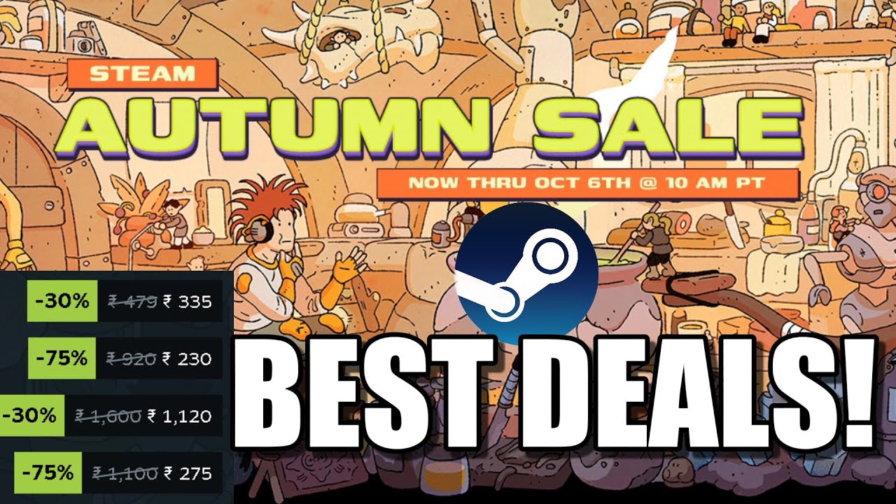 STEAM AUTUMN SALE 2025 -  10 Best Deals!