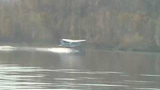 Cessna 172 Floatplane Take off Run