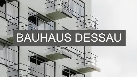 BAUHAUS DESSAU – CGI ANIMATION (NO AI)