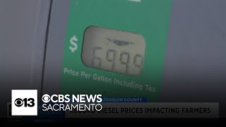 Record diesel prices impact farmers in San Joaquin County