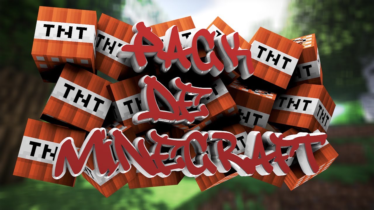 Pack de Minecraft #01 : RIG + PACK DE ITENS - YouTube