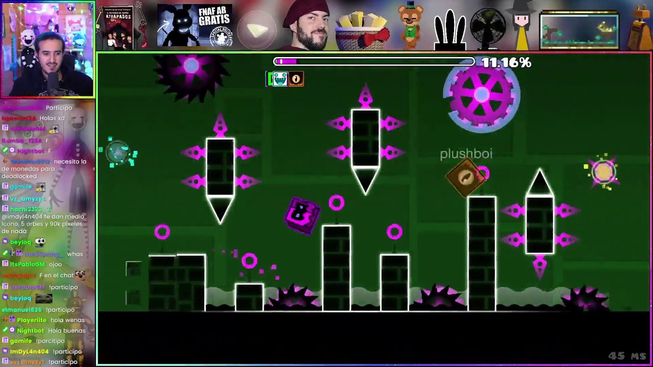 El voice chat de Geometry Dash multijugador está joya 🤑 | GG Games Clip ...