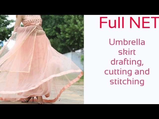 Full Umbrella Skirt || फुल अम्ब्रेला स्कर्ट || DIY From Old Saree ||  Krishna Creation - YouTube