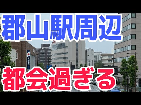 【福島一の都会】郡山駅周辺が都会すぎる件【街ブラ】