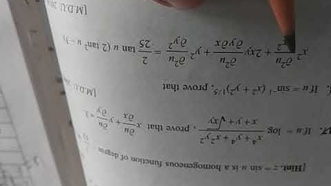 chapter 5 partial differentiation Exercise 5.2 lecture (22)