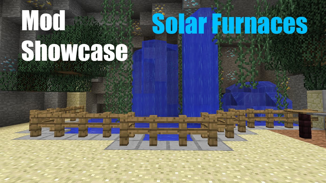 Minecraft Pc Mods Solar Furnaces Mod Minecraft Mod Gameplay Youtube