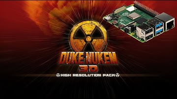 Duke Nukem 3D (eduke32) HRP on Raspberry pi 4 720p - new footage