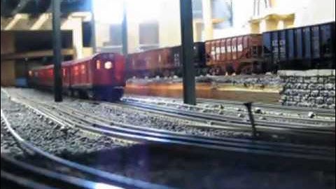 Trainstock 2 - Tour of the largest 3-rail layout in the US - Part 2