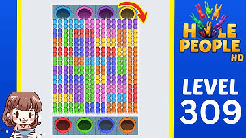 Hole People Level 309 Solution Walkthrough