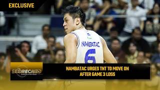 Rey Nambatac wants TNT focused on evening Finals series in Game 4 | The Scorecard