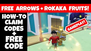 *NEW* FREE CODE Project Menacing gives Free Arrows + Free Rokaka Fruit + How to Claim Codes ROBLOX screenshot 3