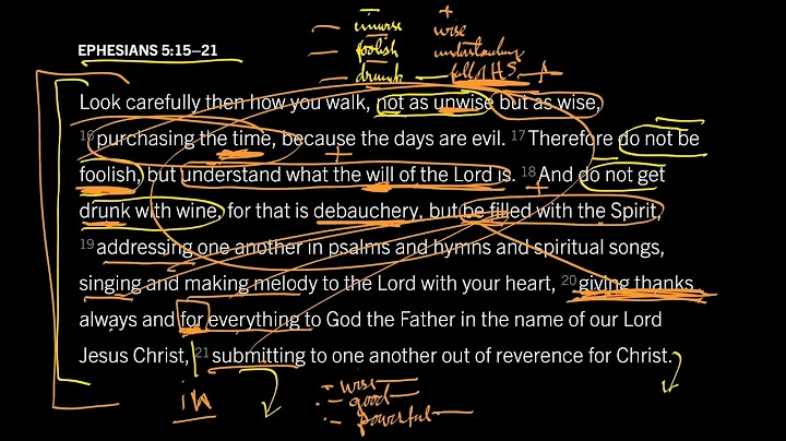 How Does Gratitude Serve the Will of God? Ephesians 5:15–21, Part 1