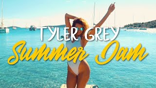 Tyler Grey - Summer Jam 🌴☀️ (Official Lyric Video) Prod. by DJ Cause