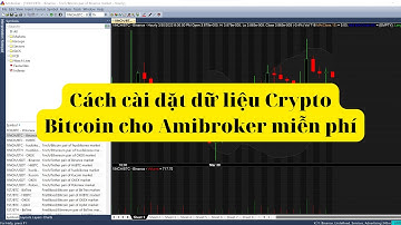 Cách cài đặt dữ liệu Crypto Bitcoin cho Amibroker miễn phí