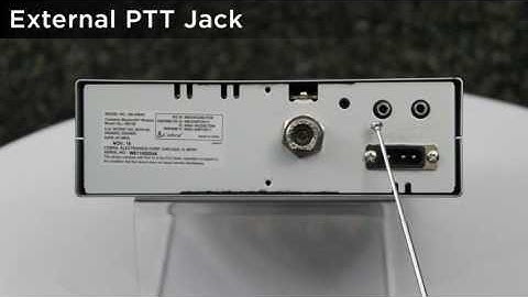 Cobra 29 LX Max Smart CB Radio: Connections Overview