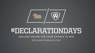 University of Pittsburgh - Declaration Days