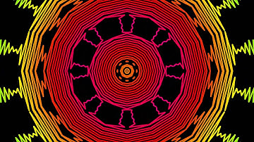 Kaleidoscope - 02 - 30fps Animated Audio Visualizer Test