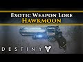 Destiny 2 Lore - Exotic Weapon Lore: Hawkmoon! (Crow's journey, the new "Speakers" & The Traveller)