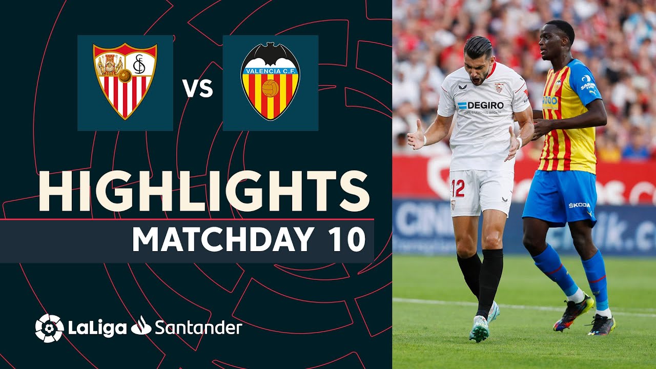 Valencia cf vs sevilla