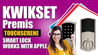 Kwikset Premis Touchscreen Smart Lock, Works with Apple HomeKit via Apple HomePod or Apple TV    *