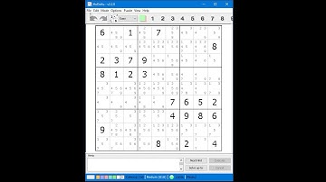 dxSudoku #22 Hodoku #2 Entering Your Own Givens, Saving and Loading