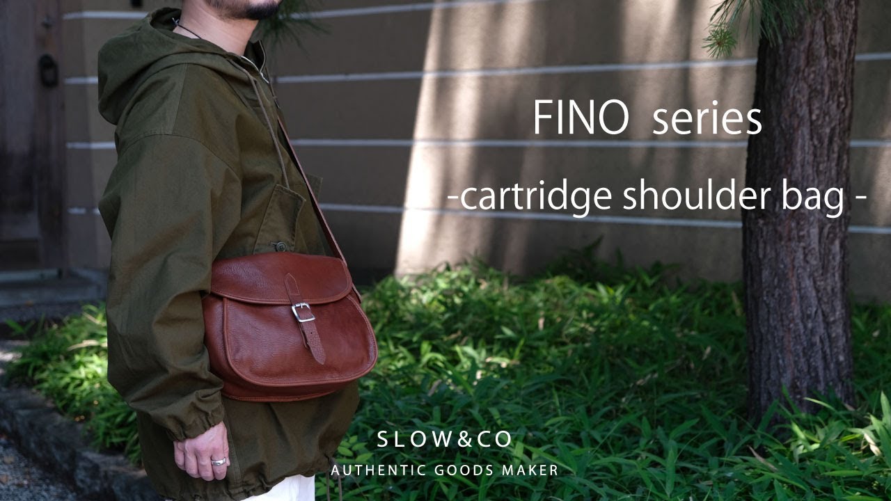 直営店限定】fino-cartridge shoulder bag Lsize-（再入荷） | SLOW 