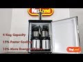 Series X - More Kegs, More Powerful, More Efficient - 4 Keg Kegerator