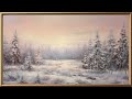 Vintage Winter Wonderland Slideshow | Gold Framed TV Art | Art Screensaver for TV | 12 Scenes - 2 Hs