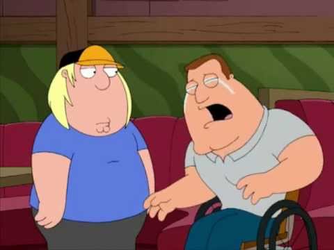 Family Guy-Joe crying - YouTube