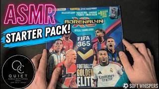 ASMR Unboxing the Panini Adrenalyn XL 2027 Starter Pack | Soft Whispers into softly spoken screenshot 2