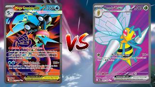 Pokemon TCG Live Mega Greninja EX N's Zoroark EX VS Beedrill EX