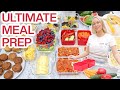 ULTIMATE FAMILY MEAL PREP | A WEEK OF MEALS DONE ✅