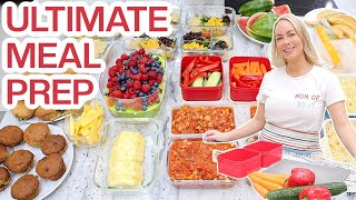 ULTIMATE FAMILY MEAL PREP | A WEEK OF MEALS DONE ✅