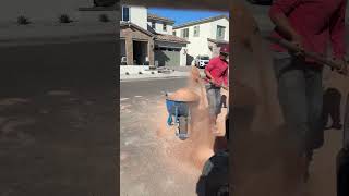 Sand leveling #backyardgardening #backyardgardening #landscape #magiccraftworks #frontyardlandscape