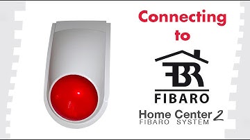 How to Connect To A Fibaro Home Center 2 - FortrezZ Outdoor Siren Alarm