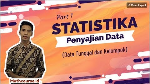 Statistika - Penyajian Data