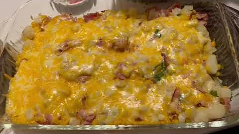 Best Ever Ham Casserole! Holiday cook with me