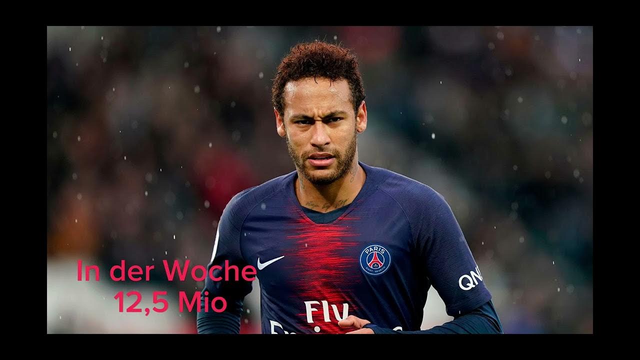 Wie viel Geld verdient Neymar? Welche Spieler als nächstes schreibt es in die Kommentare viel