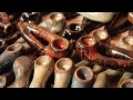 ceramic art techniques: making clay smoking pipes