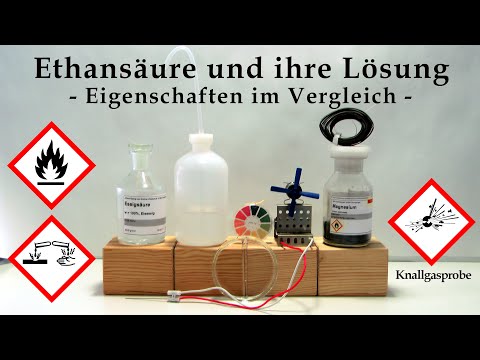 Video: Unterschied Zwischen Methansäure Und Ethansäure