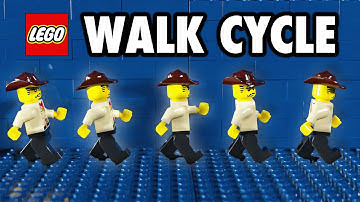 Lego Walk Cycle in Blender Tutorial | Elliano_