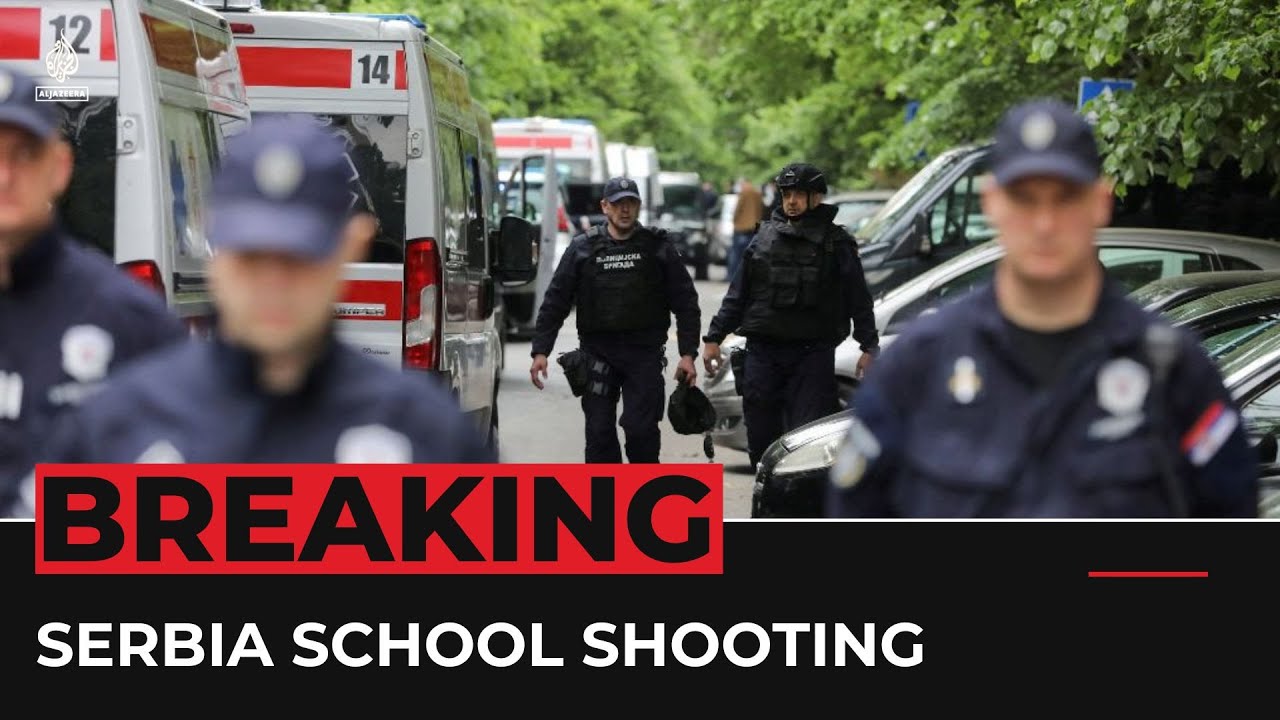 مقتل ثمانية أطفال وحارس أمن في حادث إطلاق نار بمدرسة في صربيا