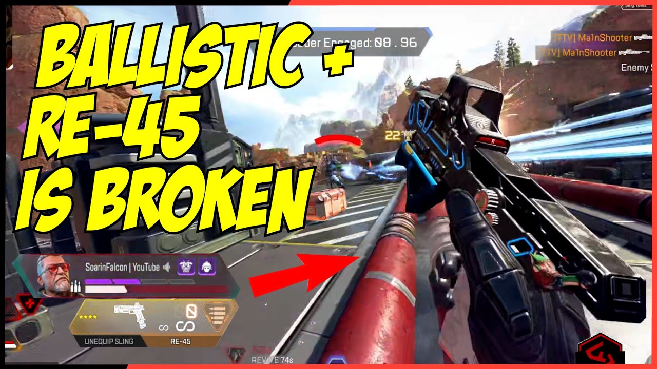 Ballistic And RE-45 Is Broken OP | Apex Legends Season 17 Highlights ...