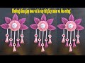 Hướng dẫn gấp hoa và lá cây từ giấy màu và bìa cứng - Video Phần một - Vy Oanh Vlogs