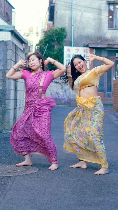 ♫RANU BOMBAI KI RANU - Dance on the street of Japan🇯🇵💖 #thandel #dance #shorts