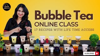 Bubble Tea Recipes Online Class | TO BUY ☎️ 8551 8551 04 | 8551 8551 03 | Om Sai Cooking Class