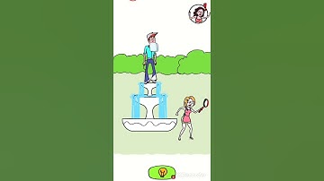 DOP delete one part. Solve tricky brain puzzle game. Erase one part